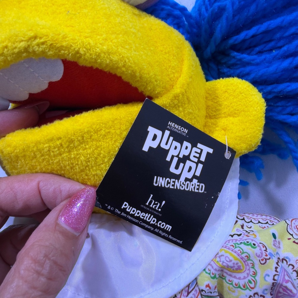 Henson Alternative Puppet Up Uncensored Miskreant Hand Puppet Signed Jim Henson - Picture 2 of 12